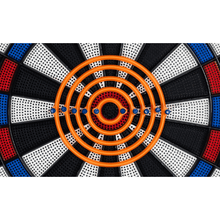Load image into Gallery viewer, Darts Practice Ring Pro (5 rings)