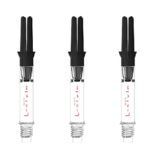 Load image into Gallery viewer, L-Style L-SHaft Carbon Silent Spin Straight Dart Shafts – 3 Pack
Clear 260