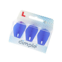 Load image into Gallery viewer, L-style dart flight L9 DIMPLE PRO Fantail Champagne Flight - Blue