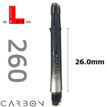 Load image into Gallery viewer, L-Style L-Shafts Carbon Locked 2-tone (3 per pack)