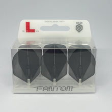 Load image into Gallery viewer, L-style L1 EZ Fantom Standard Black Dart Flights
4573417062887