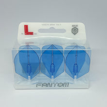 Load image into Gallery viewer, L-style L1 EZ Fantom Standard Blue Dart Flights
4573417062894