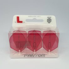 Load image into Gallery viewer, L-style L1 EZ Fantom Standard Red Dart Flights
4573417062900