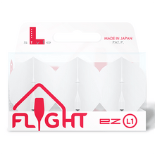 Load image into Gallery viewer, L-style L1 EZ Standard Champagne White Dart Flights
4573417054271