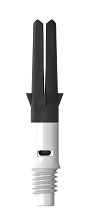 Tige En L THOR-SPORTS L-Style Silent Straight - Fabriqué Au Japon - Longueurs 130-190-260-330 Mm - Noir, Clair, Jaune, Rose, Blanc