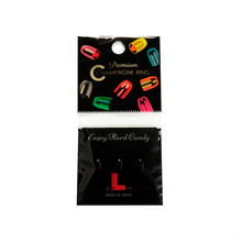 Load image into Gallery viewer, L-style Premium Black Champagne Ring