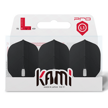 Load image into Gallery viewer, L-style L1 KAMI PRO Standard Champagne Black Dart Flights
4573417056497