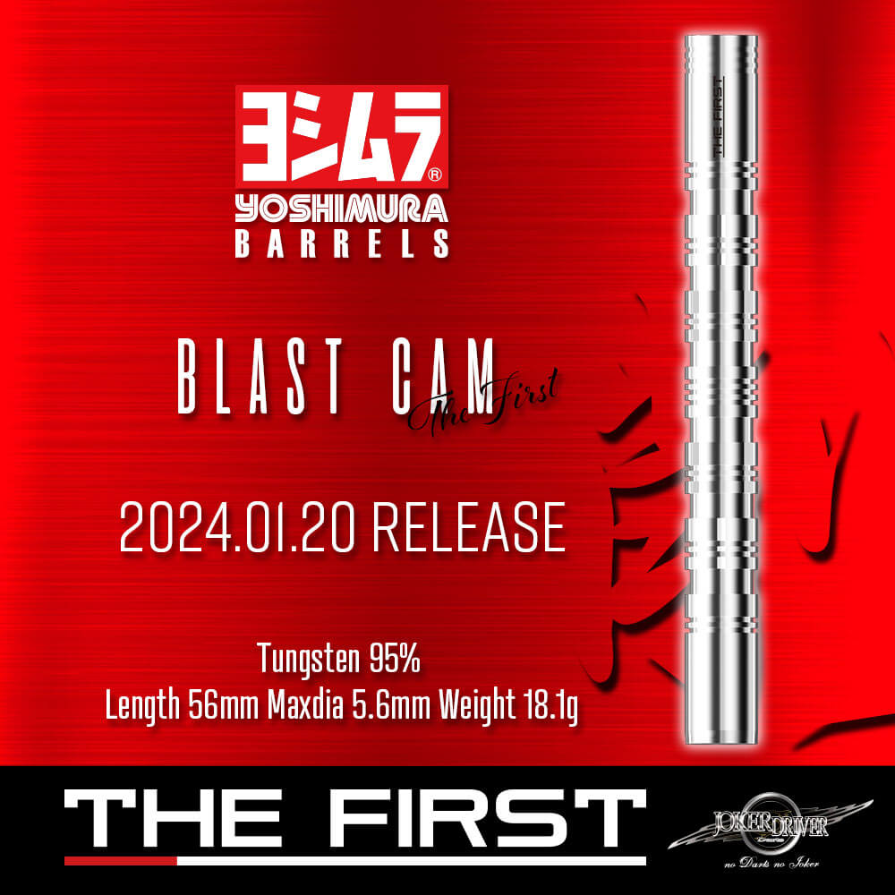 BLAST CAM -THE FIRST - 2BA (JOKER DRIVER COLLAB) YOSHIMURA BARRELS - 4562335707734