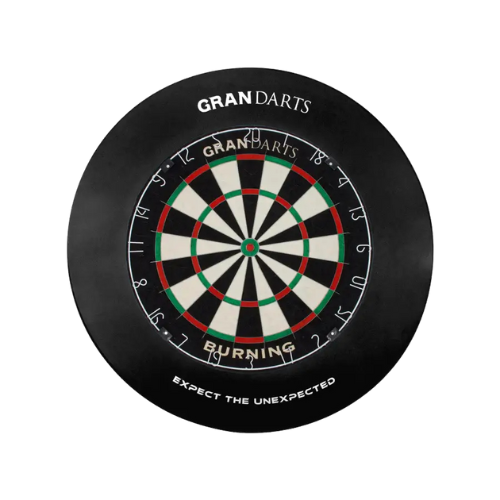 Gran Darts GRAN DARTBOARD BURNING W/ GRAN DARTBOARD SURROUND