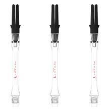 Load image into Gallery viewer, 🔄  L-Style Carbon Silent Spin Slim Dart Shafts – 3 Pack
