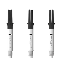 Load image into Gallery viewer, L-Style L-SHaft Carbon Silent Spin Straight Dart Shafts – 3 Pack
White 260
