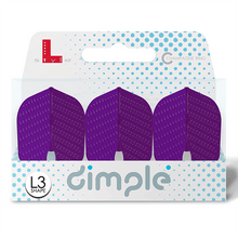 Load image into Gallery viewer, L-style L3 DIMPLE PRO Shape Champagne Dart Flights
