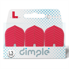 Load image into Gallery viewer, L-style L3 DIMPLE PRO Shape Champagne Dart Flights
