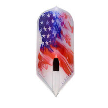 Load image into Gallery viewer,  L-style L6 PRO Slim Champagne Dart Flights American Flag 
