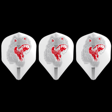 Load image into Gallery viewer, L-style L1 EZ Standard Player Model Dart Flights
Michi "T-Rex" Ver.2 - White (Gray T-Rex)
4573417055315
