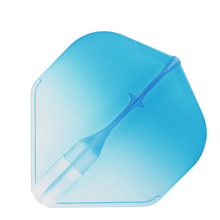 Load image into Gallery viewer, L-style L1 EZ Standard 2-Tone Champagne Clear with Blue Dart Flights
4573200163807
