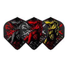 Load image into Gallery viewer, L-style L1 EZ Standard Player Model Dart Flights
Michi "T-Rex" Ver.3 - Black (Gray/Red/Yellow T-Rex)
4573417060098
