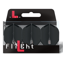 Load image into Gallery viewer, L-style L1 PRO Standard Champagne Black Dart Flights
4573417051478
