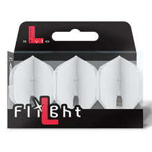 Load image into Gallery viewer, L-style L1 PRO Standard Champagne Clear White Dart Flights
4582360864905
