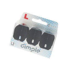 Load image into Gallery viewer, L-style L3 DIMPLE PRO Shape Champagne Black Dart Flights
4582360863182
