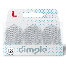 Load image into Gallery viewer, L-style L3 DIMPLE PRO Shape Champagne Clear Dart Flights
4573417057401

