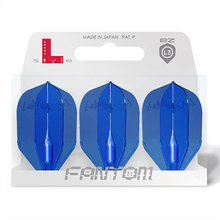Load image into Gallery viewer, L-style L3 EZ Fantom Shape Blue Dart Flights
4573417063532
