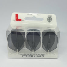 Load image into Gallery viewer, L-style L3 EZ Fantom Shape Clear Black Dart Flights
4573417063211
