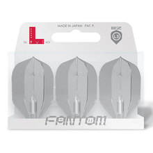 Load image into Gallery viewer, L-style L3 EZ Fantom Shape Clear Dart Flights
4573417063518
