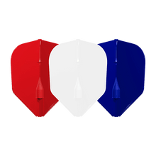 Load image into Gallery viewer, L-style L3 EZ Shape Champagne OEM - Red/White/Blue - Mix Dart Flights
