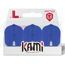 Load image into Gallery viewer, L-style L3 KAMI PRO Shape Champagne Blue Dart Flights
4573417054783
