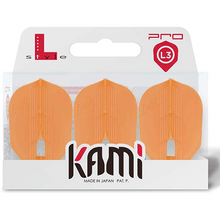 Load image into Gallery viewer, L-style L3 KAMI PRO Shape Champagne Orange Dart Flights
4573417054707
