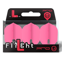 Load image into Gallery viewer, L-style dart flight L3 PRO Shape Champagne Flight  Hot pink
