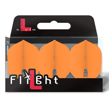 Load image into Gallery viewer, L-style dart flight L3 PRO Shape Champagne Flight  Orange
