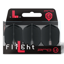 Load image into Gallery viewer, L-style L3 PRO Shape Champagne Dart Flights
