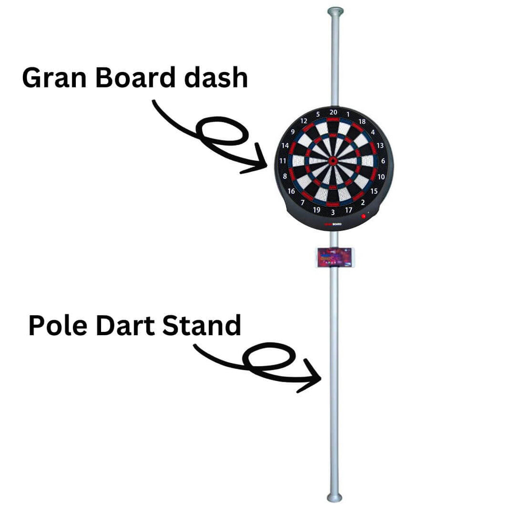 GRAN BOARD Dash and GRAN Pole Dart Stand RV Kit