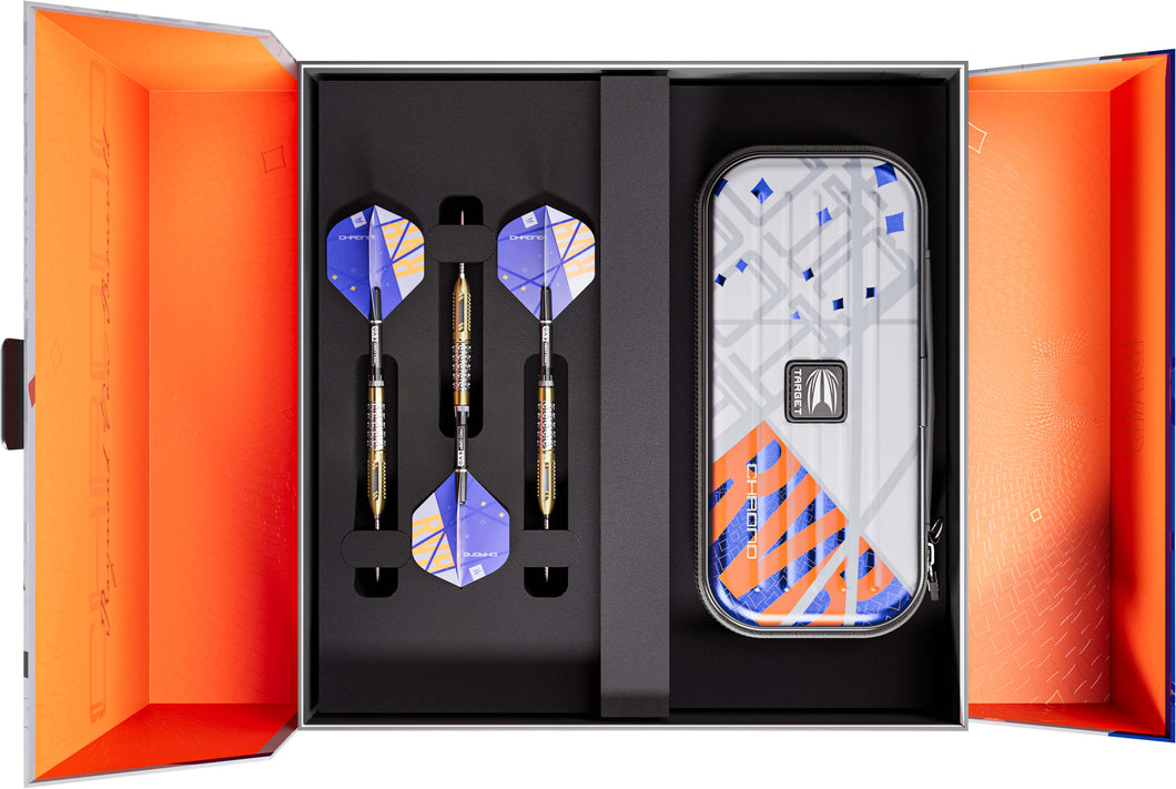 RAYMOND VAN BARNEVELD CHRONO 95% 23G SP STEEL TIP DARTS 2024