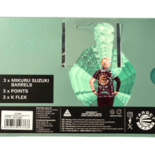 Load image into Gallery viewer, THE MIRACLE GEN7 95% 21.5G 2BA Soft Tip Darts 2025 back side
