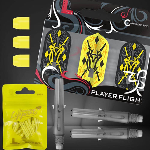 🔥 Warrior’s Edge – L-Style Ultimate Dart Kit (Black & Yellow Edition) 🎯⚔