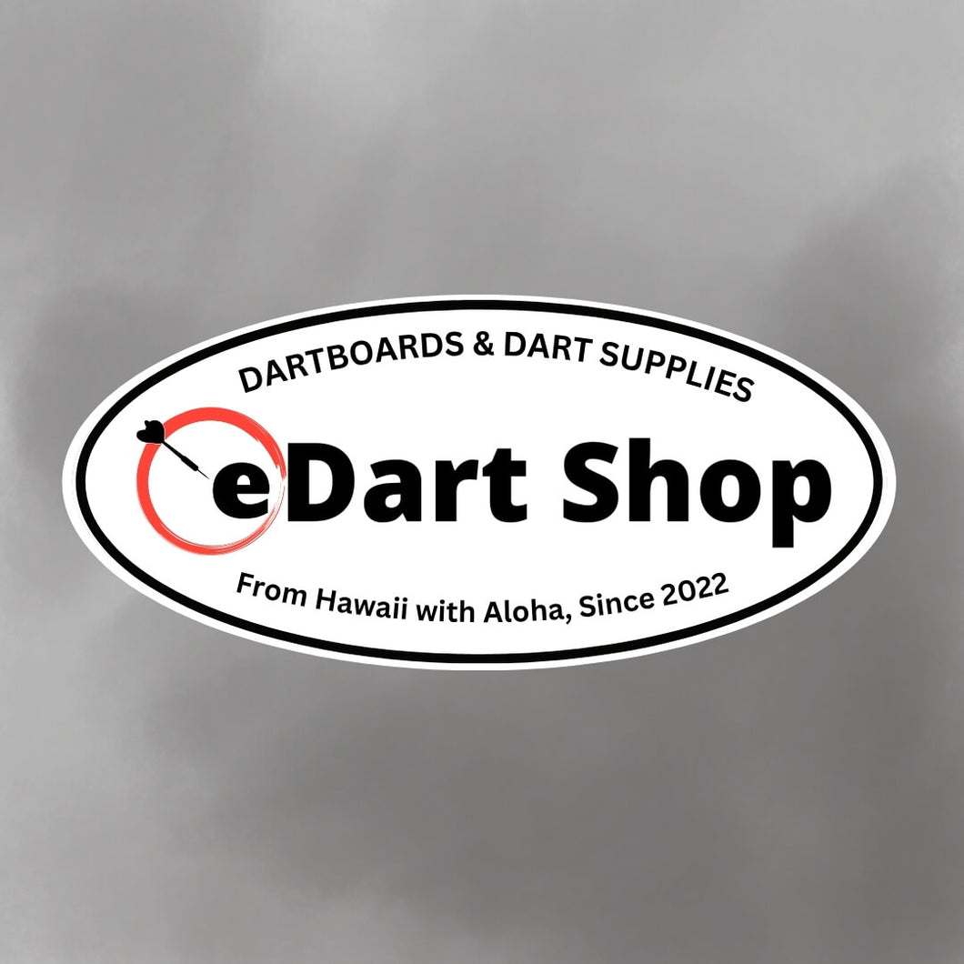 eDart Shop Vinyl Sticker (Small)