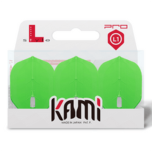 Load image into Gallery viewer, L-style L1 KAMI PRO Standard Champagne Neon Green Dart Flights
4573417056502

