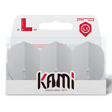 Load image into Gallery viewer, L-style L1 KAMI PRO Standard Champagne White Dart Flights
4573417056459
